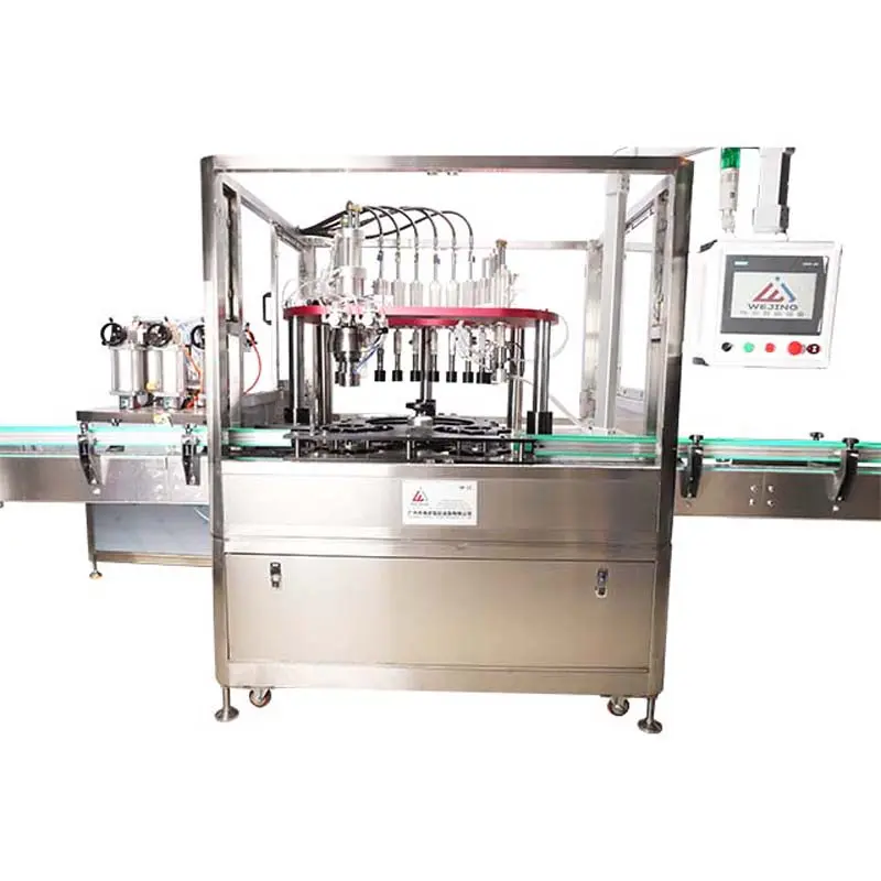 Valve aerosol filling machine