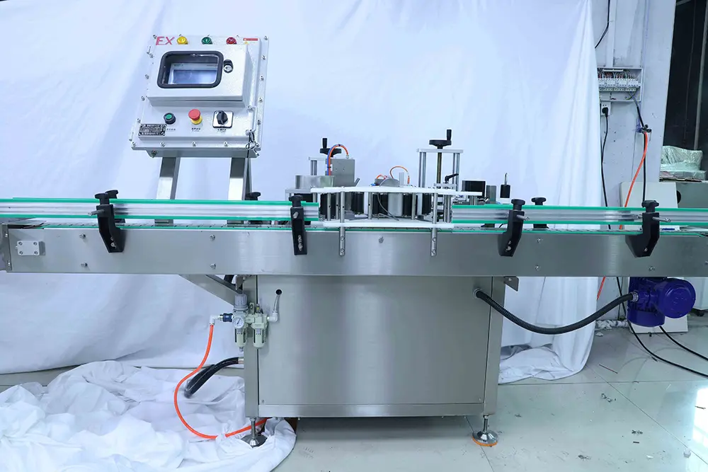 Aerosol can filling sealing machine for cosmetic spray products (4)