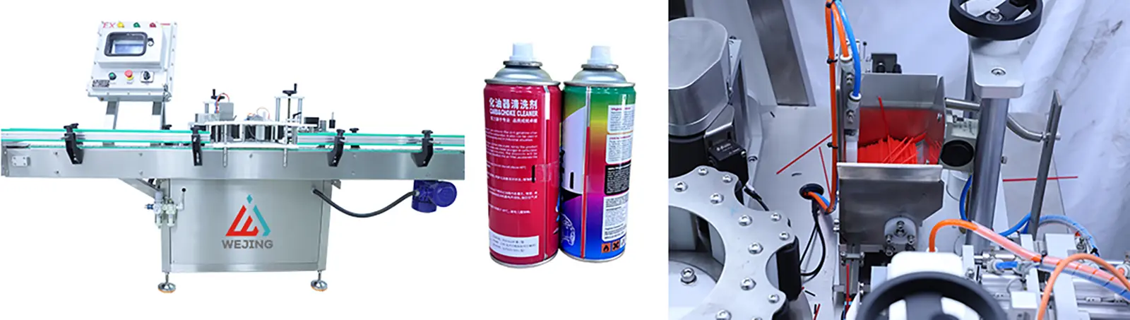 aerosol tube stcik machine