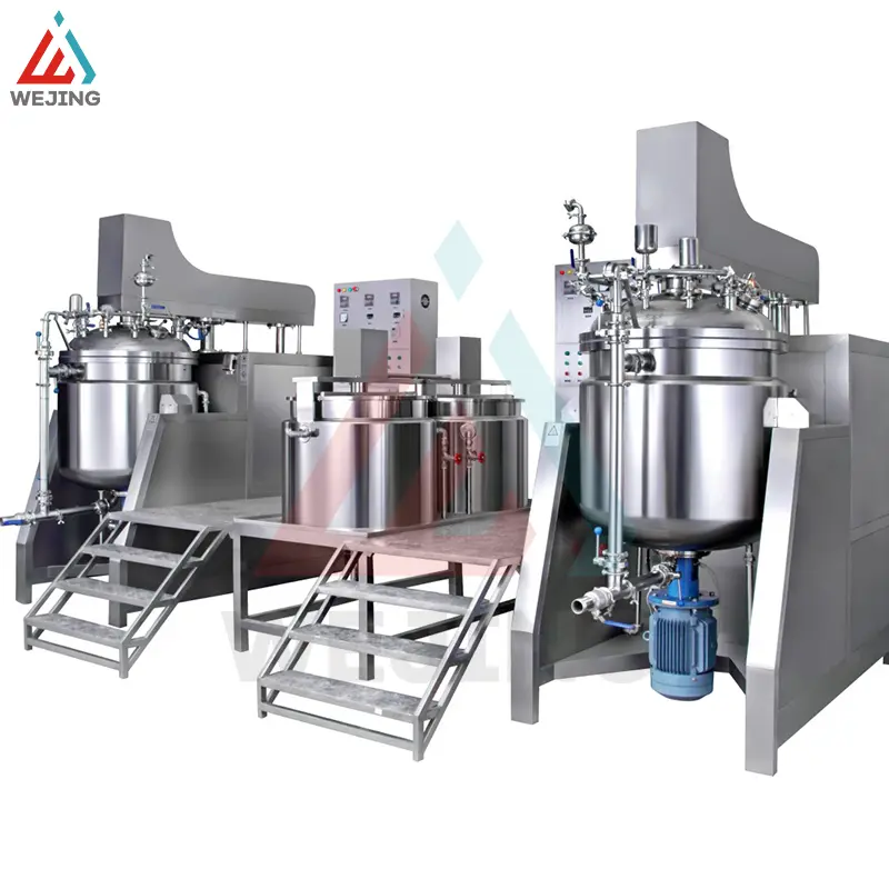 Under Hydraulic Vacuum Mixer Machine