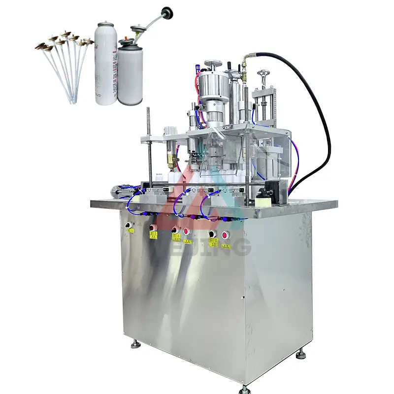 4-in-1 Aerosol Filling Machine