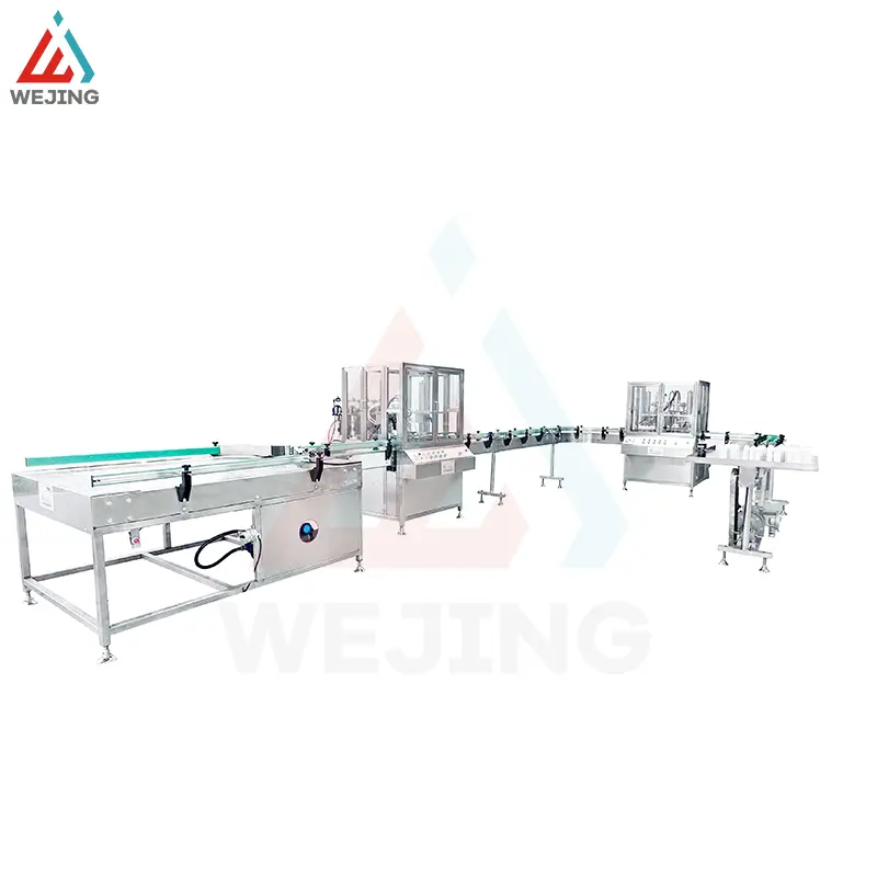 QGJ70 U Shaped Aerosol Filling Line