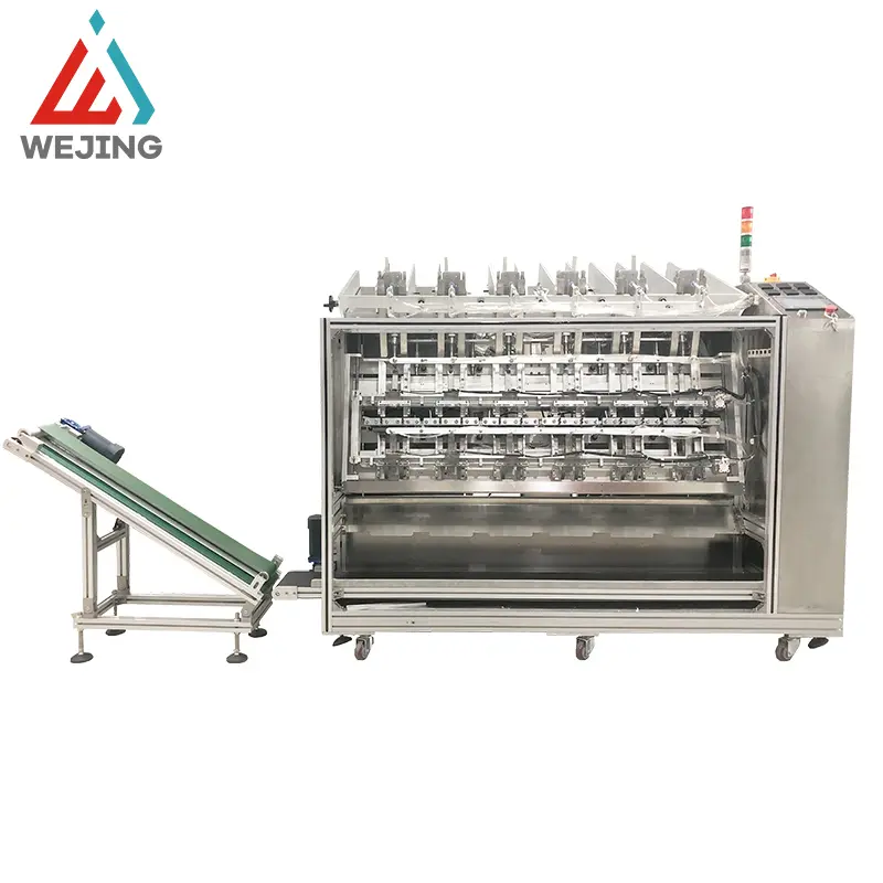 6 Heads Facial Mask Filing Machine