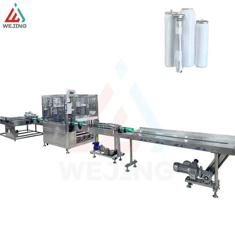 Full Auto BOV Aerosol Filling Line