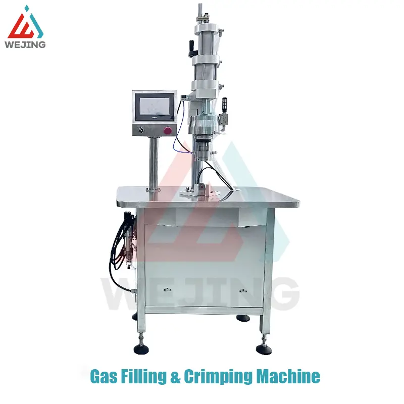 Manual Bov Aerosol Filling Crimping M...