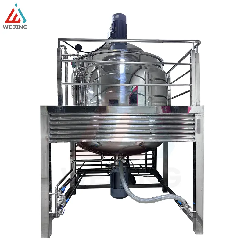 2000L Homogenizer Mixing Tank Chemicals