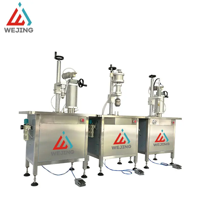 Manual Aerosol Filling Crimping Machine