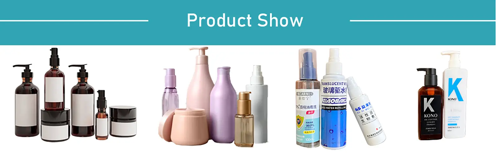 bottles suits for capping machine