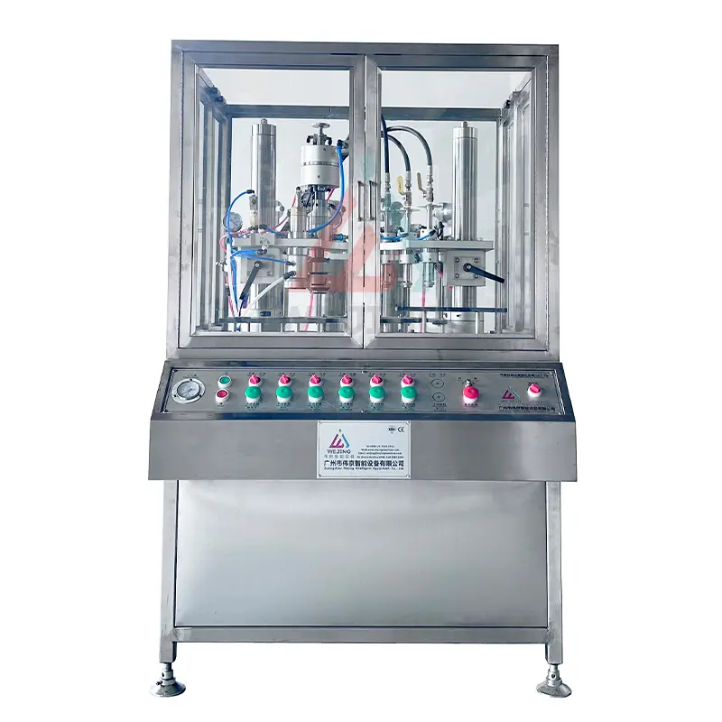 Cartridge Gas Aerosol Filling Machine