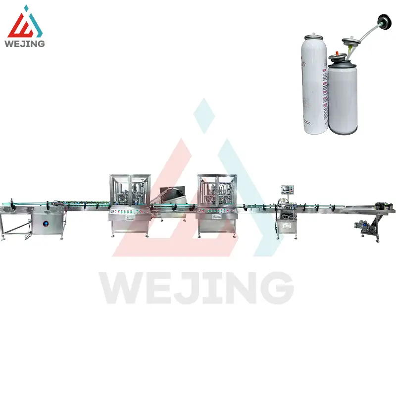 QGJ70 Aerosol Spray Filling Equipment